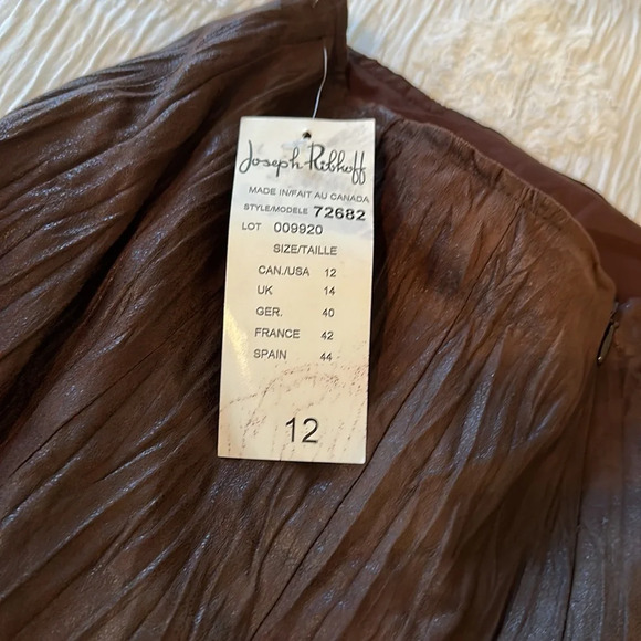 Vintage 80s Western Joseph Ribkoff Skirt NWT - Picture 5 of 8